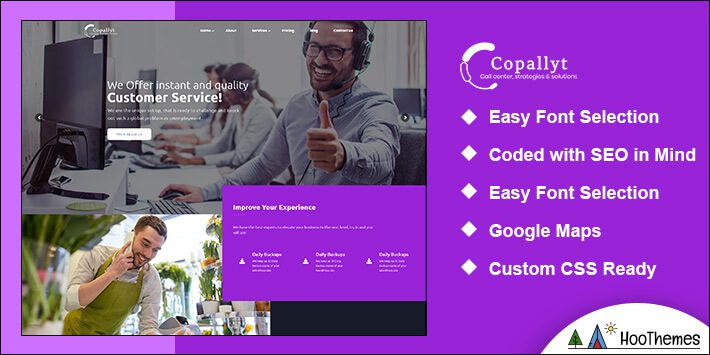 Copallyt Virtual Assistant WordPress Theme